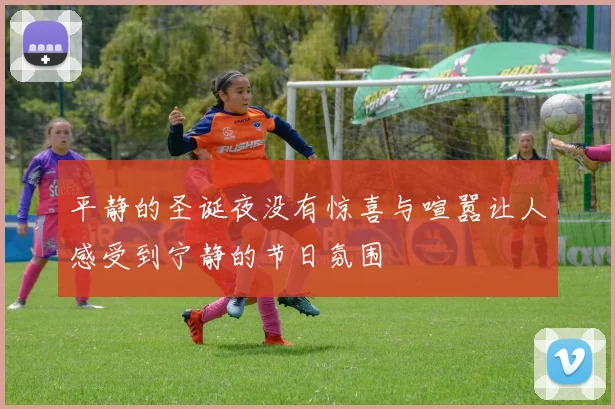 平静的圣诞夜没有惊喜与喧嚣让人感受到宁静的节日氛围